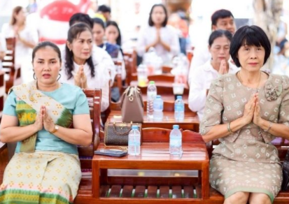 โรงเรียนวัดเขาฉลาก เข้าร่วมพิธีเปิดงานประจำปีวัดเขาช่องลม